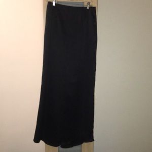 Floor Length Formal Skirt - Black